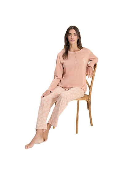 Over Sleep By Poleren Over Sleep 3311 Kadın Büyük Beden Modal Yazlık Takım L-xl-2xl-3xl Pudra Over Sleep By Poleren Over Sleep 3311 Kadın Büyük Beden Modal Yazlık Takım L-xl-2xl-3xl Pudra