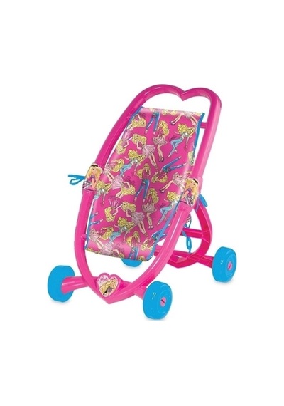 Dede Oyuncak Barbie Kalpli Puset Set 03036