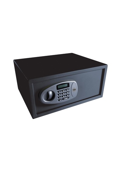 Lcd Ekranlı Orta Boy Kasa Y-ms0000nfp - Standart Güvenlik -master Şifre - 2 Adet 6 Şifeli Anahtar - 25 X 35 X 25 Cm - Siyah