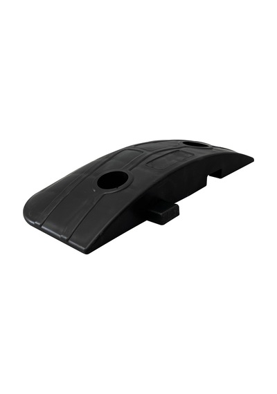 Mercekli Klasik Hız Kesici Kapağı, Yol Kasisi Kapağı 25 X 12 X 3,5 Cm Siyah-3802