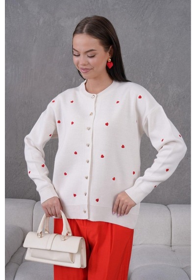 Flex Fashıon Kadın Trend Popüler Kalpli 60 Cm Triko Hırka Krem - 736798816 Krem - 736798816 Krem Flex Fashıon Kadın Trend Popüler Kalpli 60 Cm Triko Hırka Krem - 736798816 Krem - 736798816 Krem