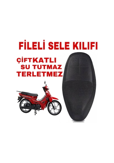 Mondial Sfc Snappy Kh 100 Motosiklet Sele Koltuk Kılıfı Fileli (541104556)