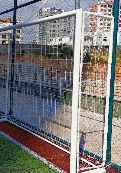 Silver Futbol Kale Filesi 5,0 2,20 1,2 M Beyaz