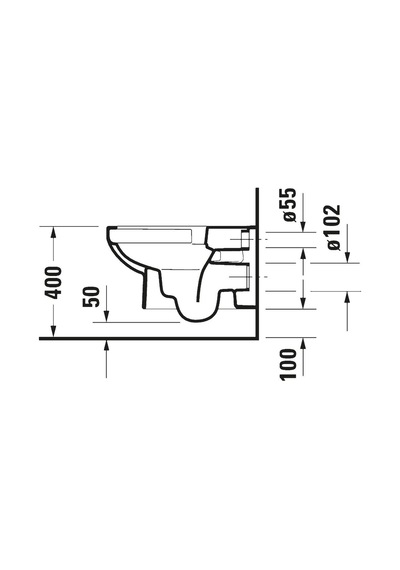Duravit - Durastyle Kanalsız Asma Klozet Kapak Dahil - 25623900a1- Diğer