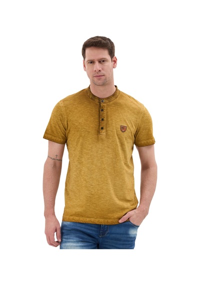 Cipo & Baxx Hakim Yaka Düğmeli Basic Erkek T-shirt Ct835 S