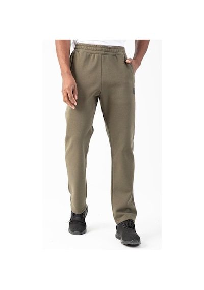 Maraton Sportswear Regular Erkek Düz Paça Basic Açık Haki Eşofman Altı 22373 Açık Haki