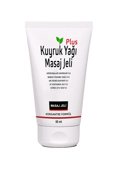Kuyruk Yağı Masaj Jeli Plus 1 Adet 50 Ml Konsantre Formül