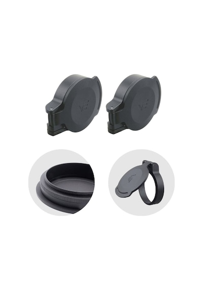 Vector Optics 56mm Kafa Continental Dürbün İçin Alüminyum Flip-up Ön Kapak Scfc-m56 Siyah