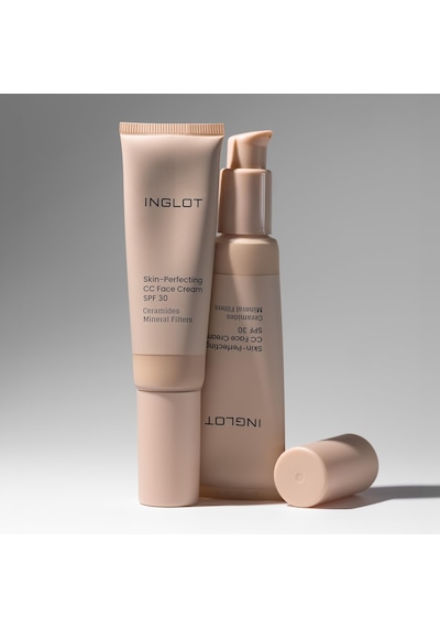 Inglot Cc Cream Spf 30 Cilt Tonu Eşitleyici Vegan Ten Kremi 502 Cc 502 Açık Ten