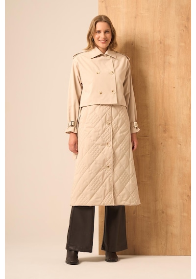 Ftz Women Kadın İkili Trenç Beige 31253 Beige