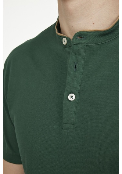 Tudors Erkek Slim Fit Dar Kesim Düz Pike Yeşil Hakim Yaka Tişört-27219-Yesıl Yeşil Tudors Erkek Slim Fit Dar Kesim Düz Pike Yeşil Hakim Yaka Tişört-27219-Yesıl Yeşil