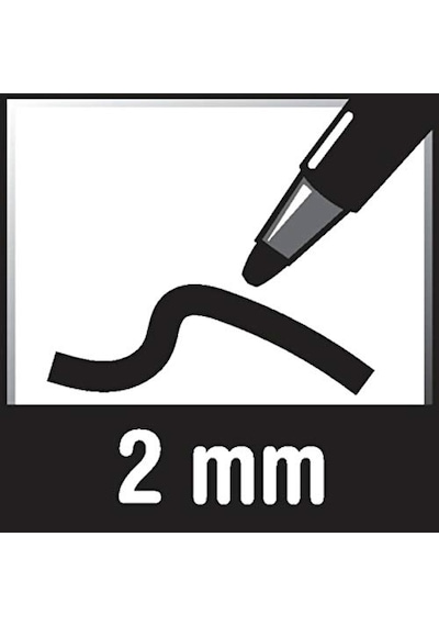 Kalem 2li Uç 10lu Çok Renkli