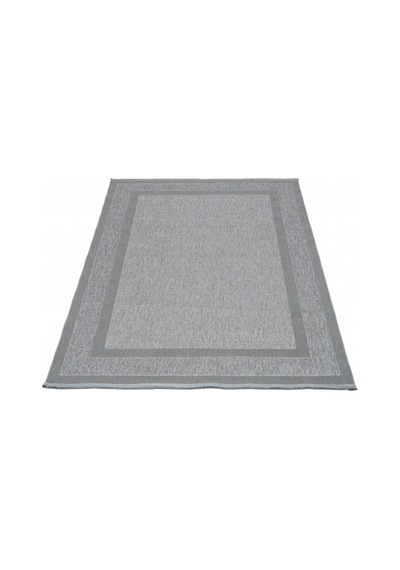 Modern Antrasit Geometrik Desenli Sisal Halı Dokuma Salon Ve Mutfak Halısı Çok Renkli