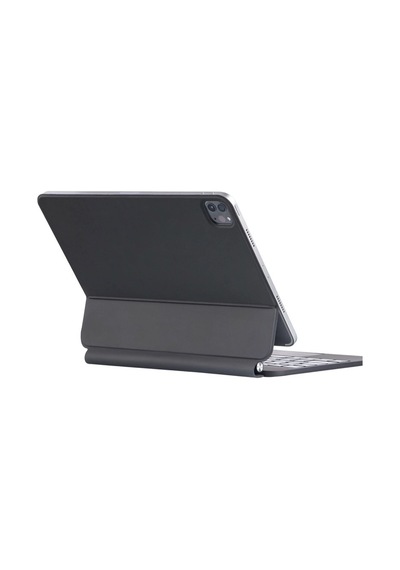 İpad Uyumlu Pro 11 2022 Kılıf X7 Magic Manyetik Klavyeli Tablet Kılıfı - Siyah