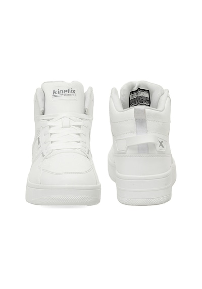 Kinetix Enner Pu Hı 5pr Beyaz Erkek High Sneaker 000000000102019913 Beyaz-a Grı