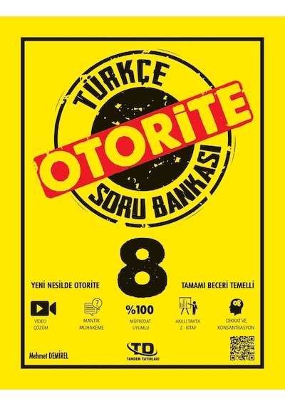 8. Sınıf T.c. İnkılap Tarihi Ve Atatürkçülük Otorite Soru Bankası