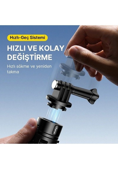 Ulanzi Mt-74 Go-quick Iı 52 Cm Manyetik Aksiyon Kamera Tripodu Uzatma Çubuğu - T045gbb1