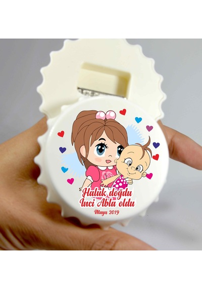 Baskiistiyorumm Hoşgeldin Bebek Açacak Magnet Açacaklı Kapak Şeklinde Magnet (387469660) Baskiistiyorumm Hoşgeldin Bebek Açacak Magnet Açacaklı Kapak Şeklinde Magnet (387469660)
