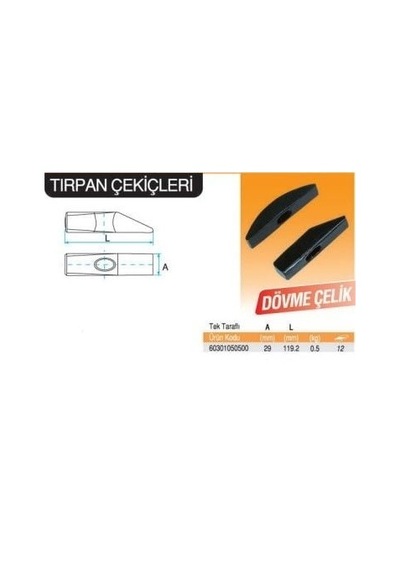 Tek Taraflı Tırpan Çekici 500 Gr