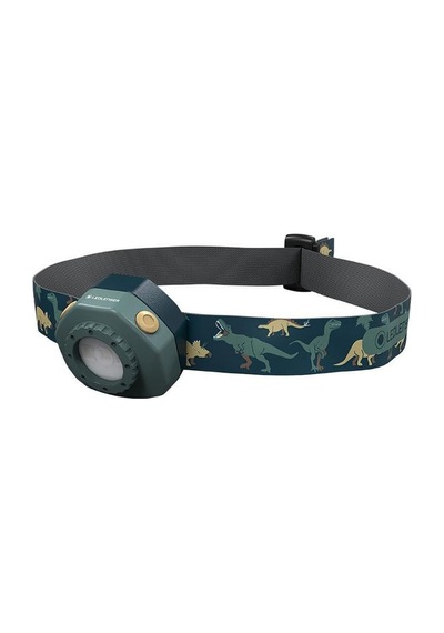 Ledlenser Kidled4r Green Kafa Feneri Şarjlı - Çocuk Yeşil