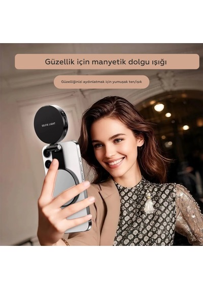 Herigo Hr-ph010 Aynalı Manyetik Selfie Işığı Telefon Standı