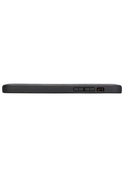 Bouletta Apple Uyumlu iPhone 12 Pro Deri Arka Kapak Brn4Ef Mavi (541846438)