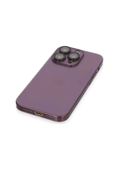 Cosmotex Newface İphone 13 Pro Max Kılıf Armada Lensli Kapak - Derin Mor