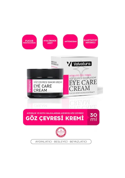 Velvatura Göz Çevresi Bakım Kremi 30 ML