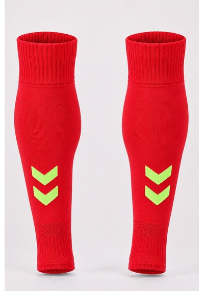 Hummel Target Kesik Futbol Çorabı Kırmızı/n.sarı