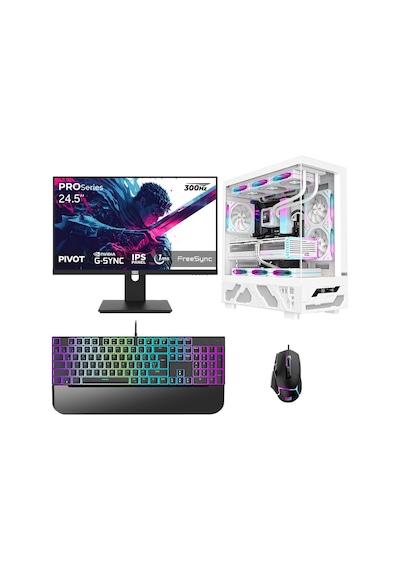 Dragos DRX8036 i7-14700KF 16 GB 512 GB M2 NVMe SSD 8 GB RTX5060 24.5" Free Dos Masaüstü Oyuncu Bilgisayarı
