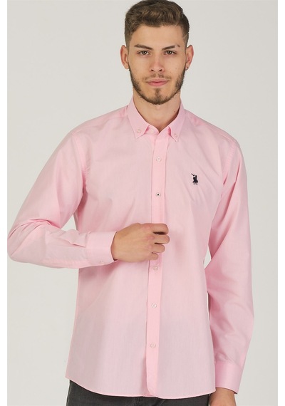 G725 Dewberry Erkek Gömlek-pembe Pembe