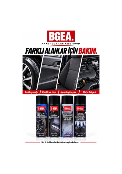 Bgea Premium 3 Lü Detay Ve Parlatma Seti 5