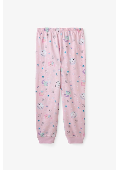 Penti Ekru Kız Çocuk Gabby’s Dollhouse Pamuklu Pijama Takımı