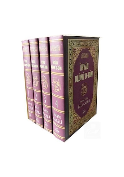 İhyau Ulumi'd - Din Seti - Şamua - 4 Kitap Takım - İmam Gazali - Ravza Yayınları