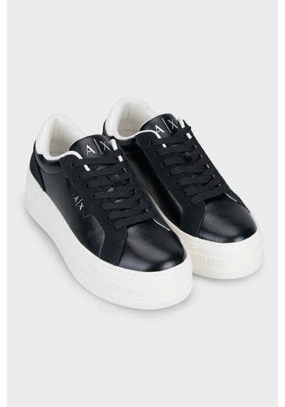 Armani Exchange Ayakkabı Kadın Ayakkabı Xw003069 Af28692 Mc482 Siyah-beyaz SİYAH-BEYAZ Armani Exchange Ayakkabı Kadın Ayakkabı Xw003069 Af28692 Mc482 Siyah-beyaz SİYAH-BEYAZ