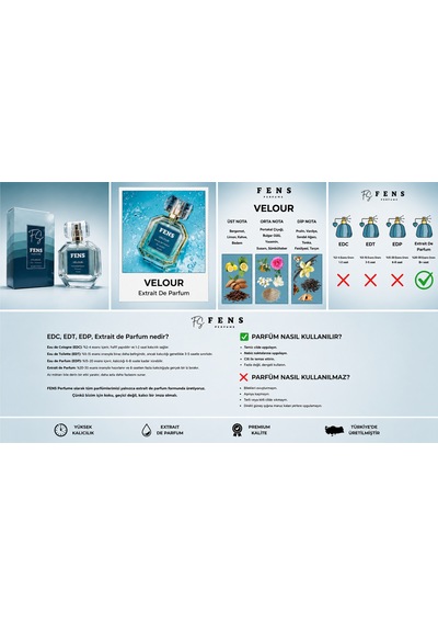 Fs Fens Velour Kadın Parfüm Extrait De Parfum 50 Ml Çiçeksi