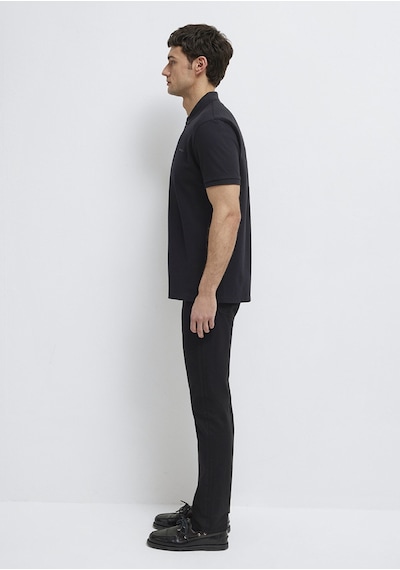 Mavi - Mavi Black Fermuarlı Siyah Polo Tişört 0613137-900 Siyah