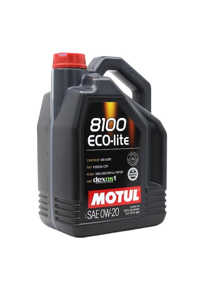 Motul 8100 Eco-Lite 0W-20 Dexos1 Tam Sentetik Motor Yağı 5 L