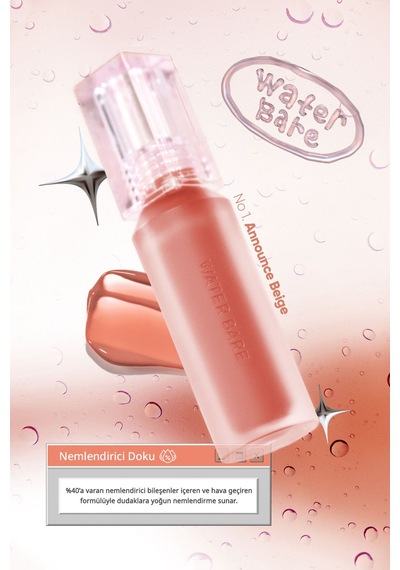 Peripera Water Bare Tint 01 Announce Beige