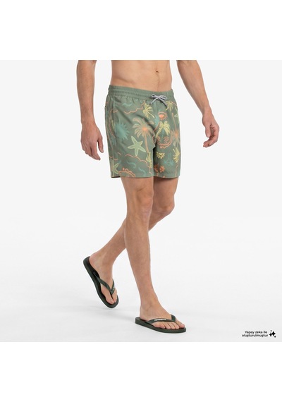 Billabong Vacay Lb Erkek Yeşil Deniz Şortu Ebyjv00159