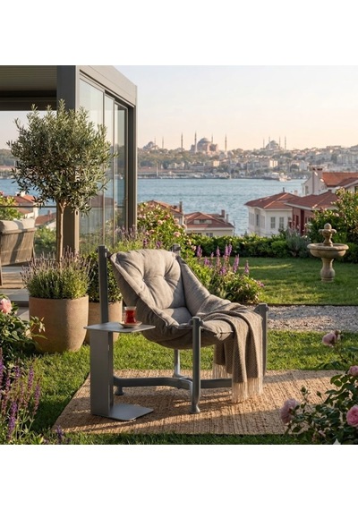 Missidea Standart Elit Relax Gri Koltuk