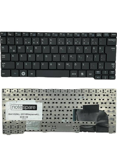 Samsung Uyumlu Np-n150-ja01tr, Np-n150-ja02tr, Np-n150-jp01tr Klavye Tr Siyah