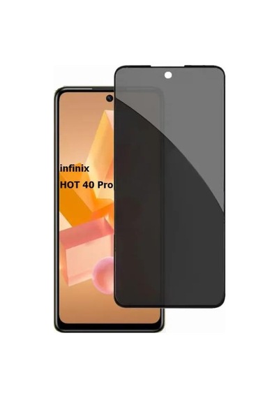 Infinix Hot 40 Pro İle Uyumlu Hayalet Privacy Esnek 9h Nano Kırılmayan Ekran Koruyucu
