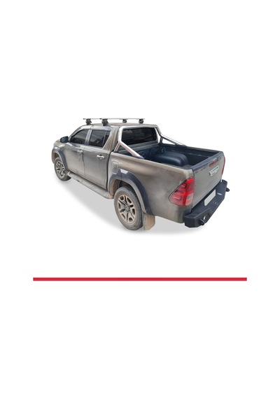 Toyota Hilux An130 2015 Ve Sonrası İle Uyumlu Ace-4 Ara Atkı Tavan Barı Gri