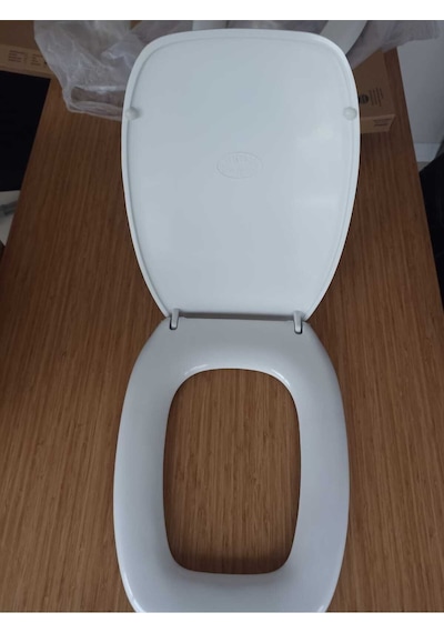 Beyaz Fiesta Klozet Kapağı Beyaz