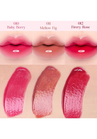 Yapışkanlık Hissi Vermeyen Yoğun Işıltılı Tint Crystal Glam Tint 11 Mellow Fig Çok Renkli