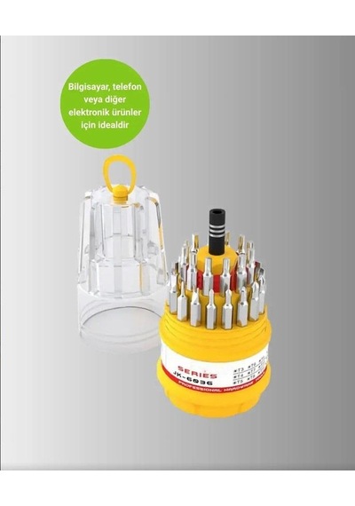 Zhltools 31 Parça Hassas Tornavida Seti