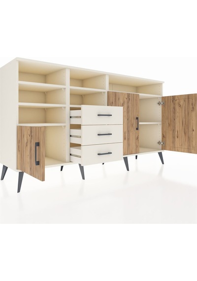 Hyperion Konsol 7 Raflı 3 Çekmeceli 3 Kapaklı 176x44x99 Aytaşı-ça Aytaşı-çam/aytaşı Hyperion Konsol 7 Raflı 3 Çekmeceli 3 Kapaklı 176x44x99 Aytaşı-ça Aytaşı-çam/aytaşı