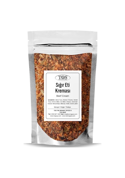 Tos The Organic Spices Sığır Eti Kreması 250 G