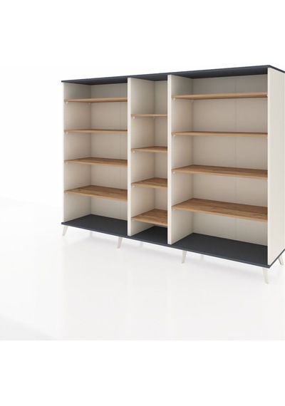 Hyperion Dolap 11 Raflı 220x44x163 Aytaşı-antrasit/çam Antrasıt/atlas Çam - Aytası Hyperion Dolap 11 Raflı 220x44x163 Aytaşı-antrasit/çam Antrasıt/atlas Çam - Aytası